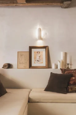 Applique murale en grès chamoté