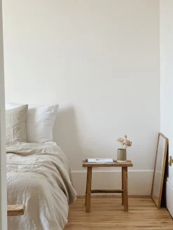 Banc en teck recyclé – 40/50/60cm