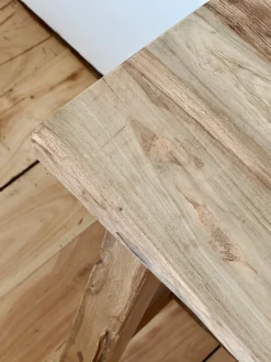 Banc en teck recyclé – 40/50/60cm