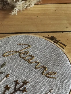 Broderie “personnalisée”