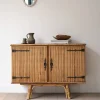Buffet en rotin tressé vintage style Audoux & Minet