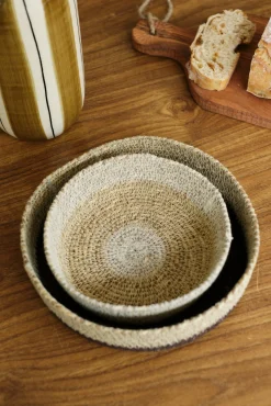 Corbeille à pain en jonc de mer