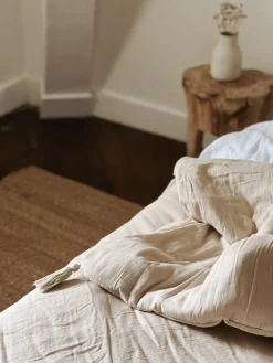 Courtepointe en gaze de coton pampa