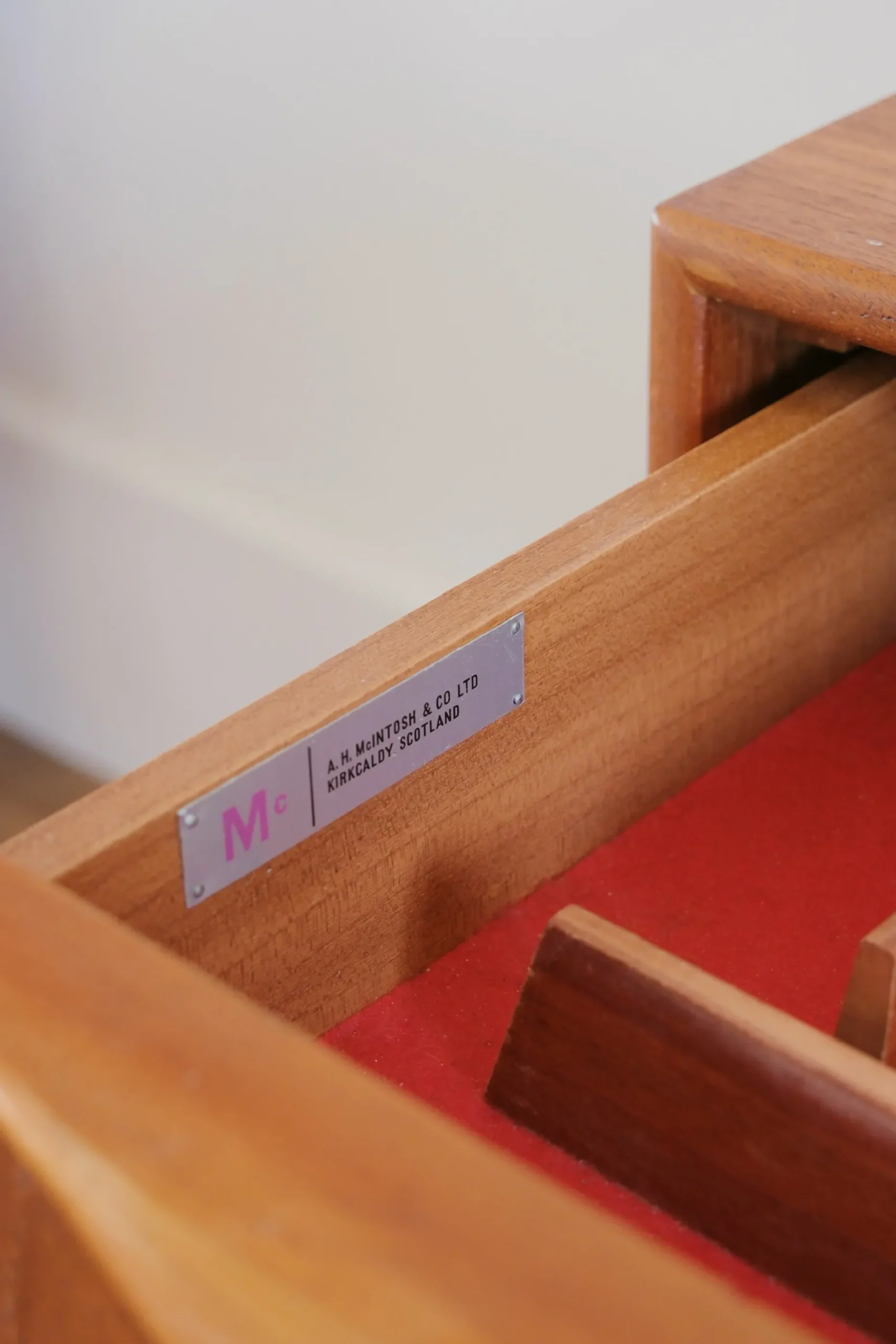 Enfilade en teck par McIntosh