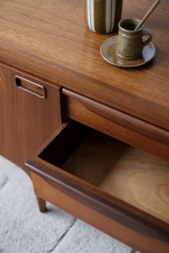 Enfilade vintage en teck Greaves & Thomas