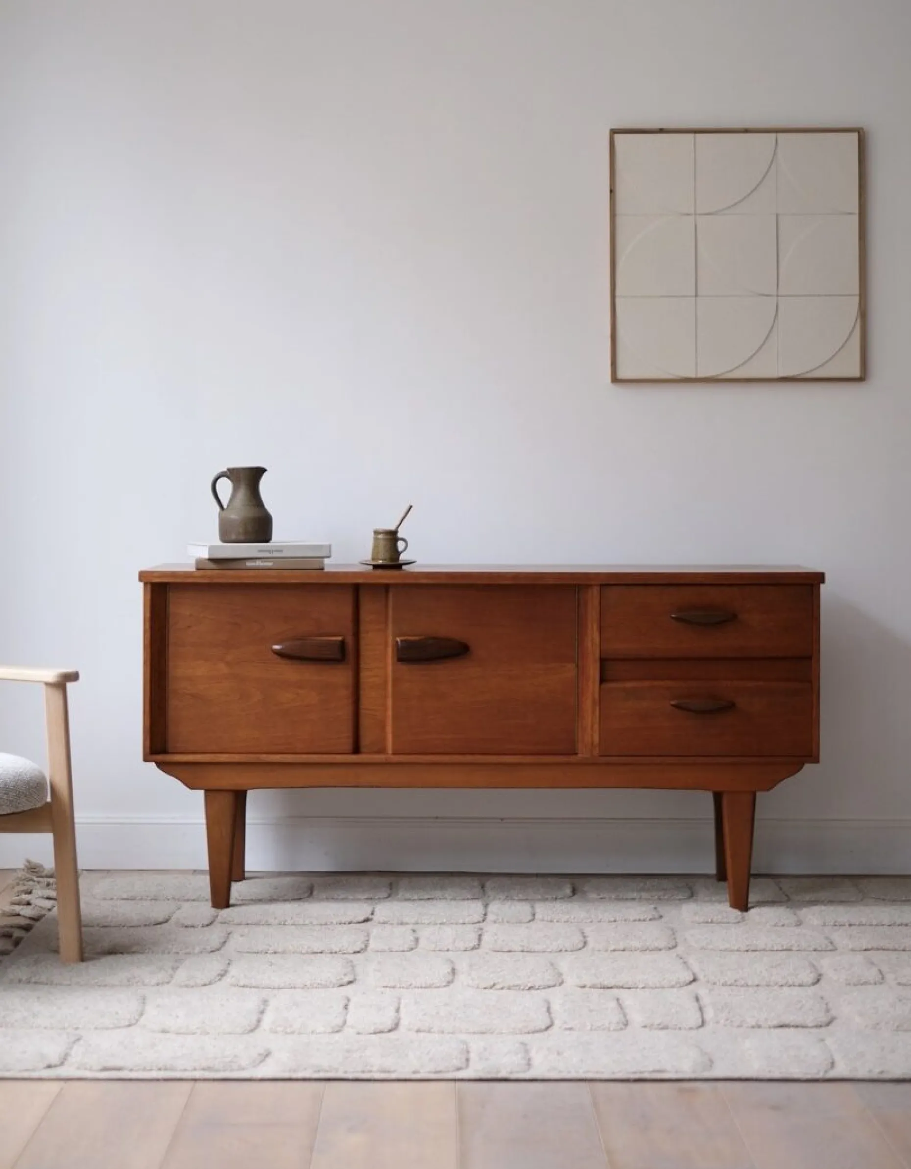 Enfilade vintage en teck Gabrielle