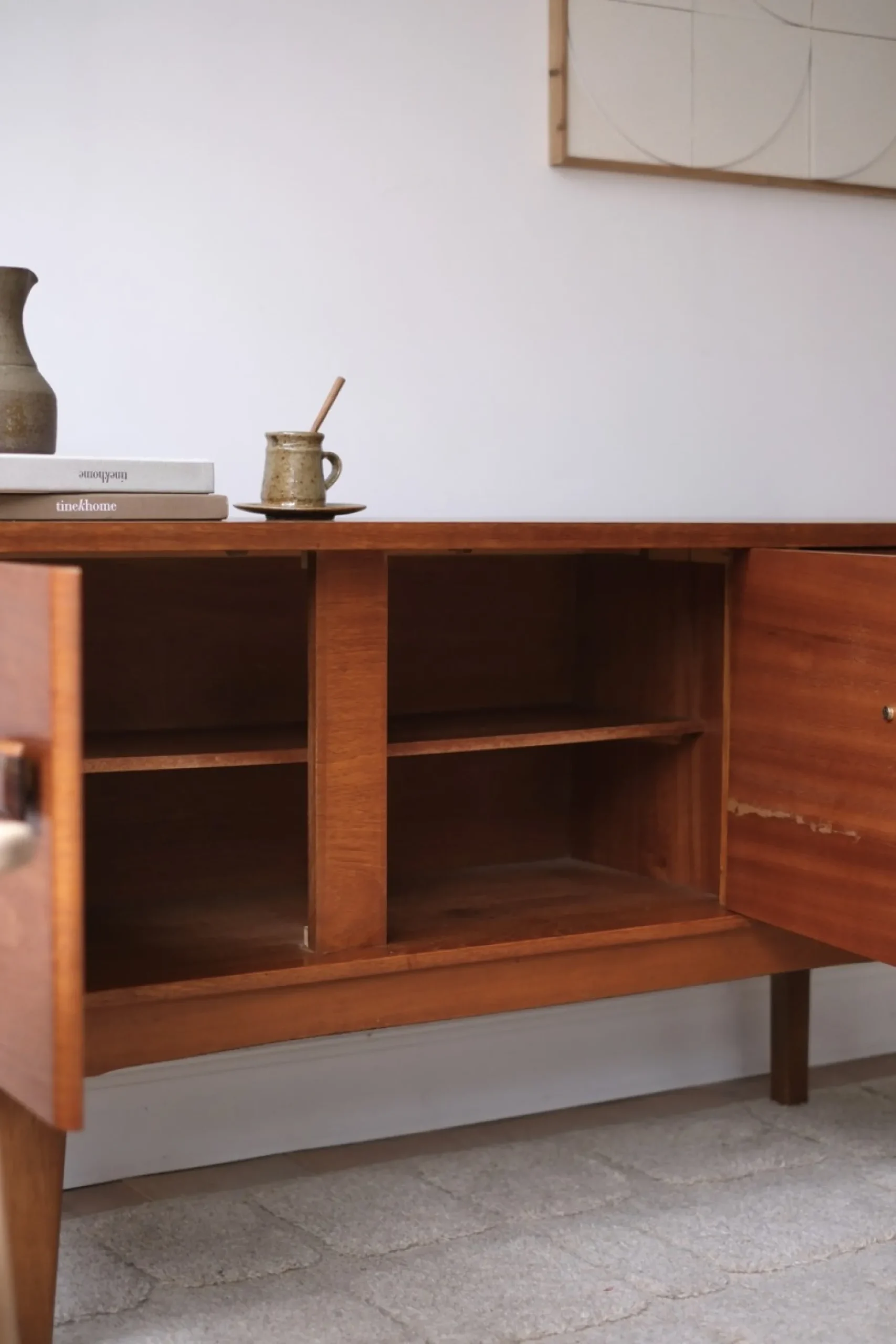 Enfilade vintage en teck Gabrielle