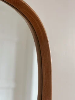Grand miroir en bois de chêne