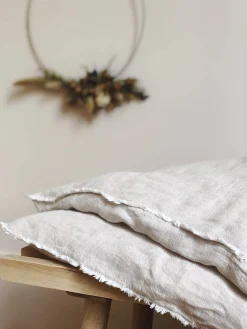 Housse d’édredon lin et coton