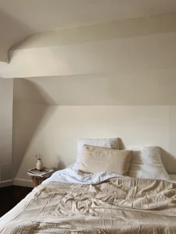 Housse de couette en gaze de coton