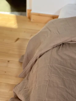 Housse de couette en gaze de coton