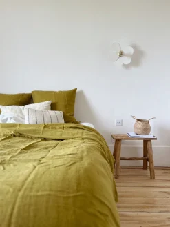 Housse de couette lin coton