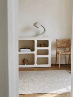 Lampe à poser design en papier mâché