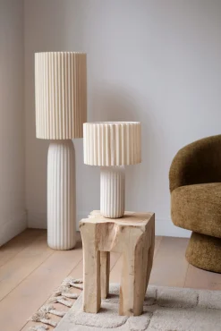 Lampe à poser Minera écru