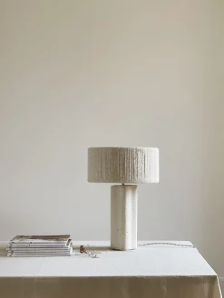 Lampe Béton Fait Main “Blanche”