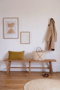 Long Banc en teck recyclé – 160cm/180cm/200cm