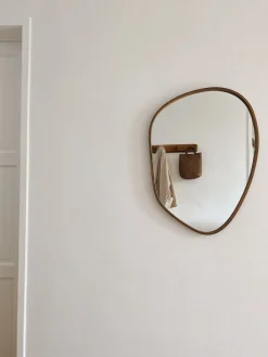 Miroir doré “Bastien”