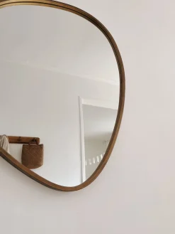 Miroir doré “Bastien”