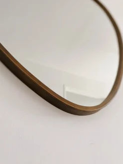 Miroir doré “Bastien”