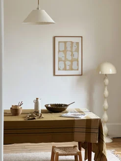 Nappe lin coton gold