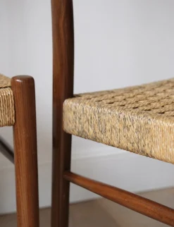 Paire de chaises vintage style Moller