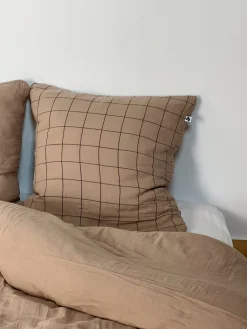 Paire de taies d’oreiller en gaze de coton