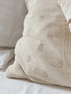 Paire de taies d’oreiller en gaze de coton