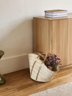 Panier en feuille de palmier