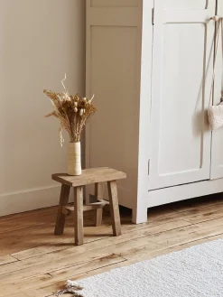 Petit banc en teck recyclé