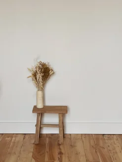 Petit banc en teck recyclé