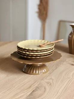 Plat à gateaux sur pied