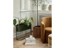 Pot de fleur en céramique émaillée