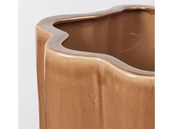 Pot de fleur en céramique émaillée