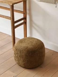 Pouf bronze
