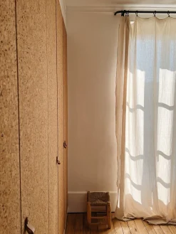 Rideau en gaze de coton