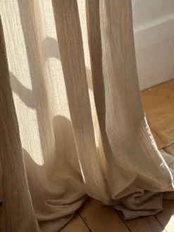 Rideau en gaze de coton