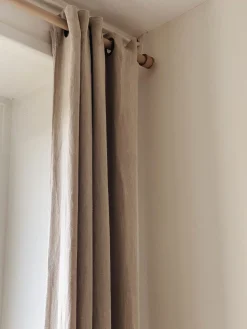 Rideau lin coton