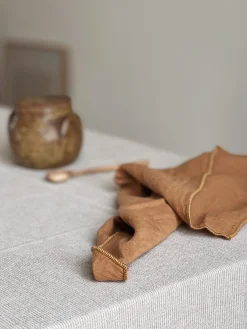 Serviette de table gaze de coton