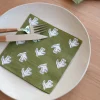 Serviettes en papier à motifs