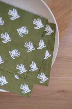 Serviettes en papier à motifs