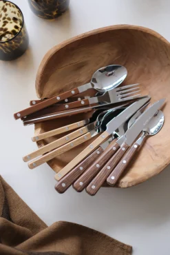 Set de 4 couverts en acier inoxydable