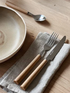Set de couverts façon bois