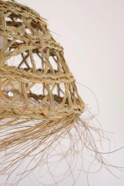 Suspension bohème en osier