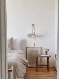 Suspension Luminaire “Fleur” en papier mâché small