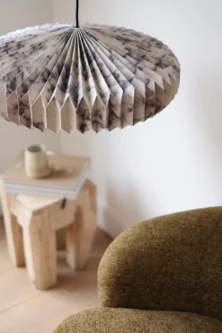 Suspension Origami en papier marbré – 3 tailles