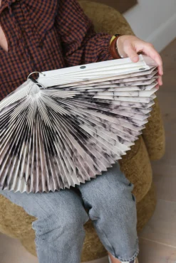 Suspension Origami en papier marbré – 3 tailles