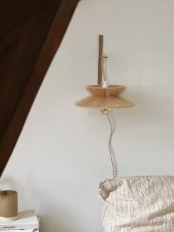 Suspension tissée à la main en mohair