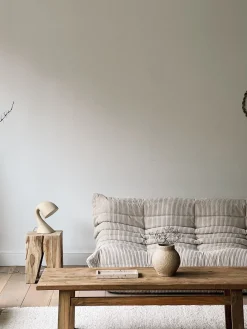 Table basse en teck recyclé