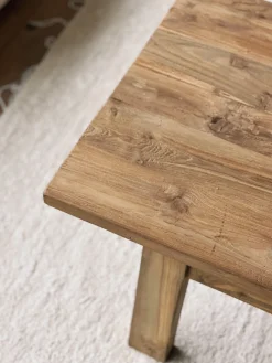 Table basse en teck recyclé