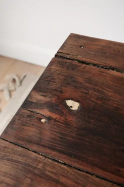 Table de ferme ancienne en bois massif